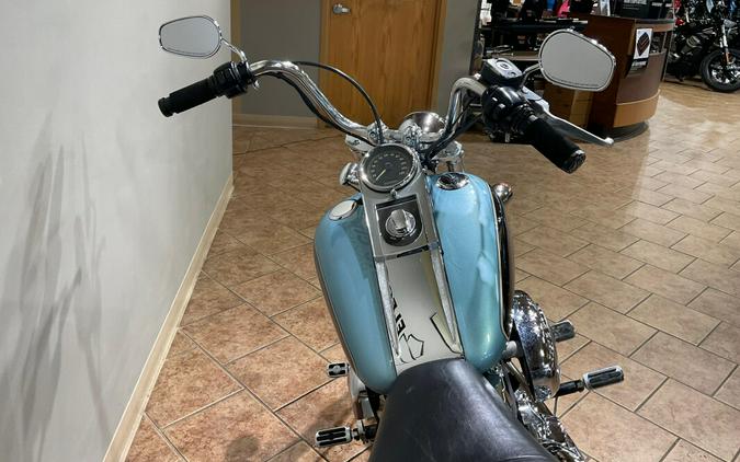 2007 Harley-Davidson Softail® Custom Suede Blue Pearl FXSTC