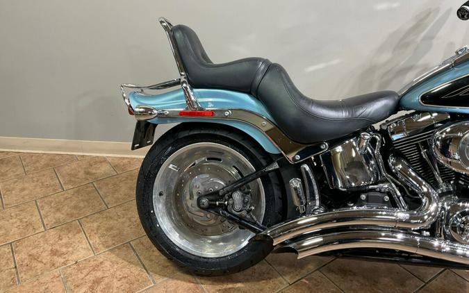 2007 Harley-Davidson Softail® Custom Suede Blue Pearl FXSTC