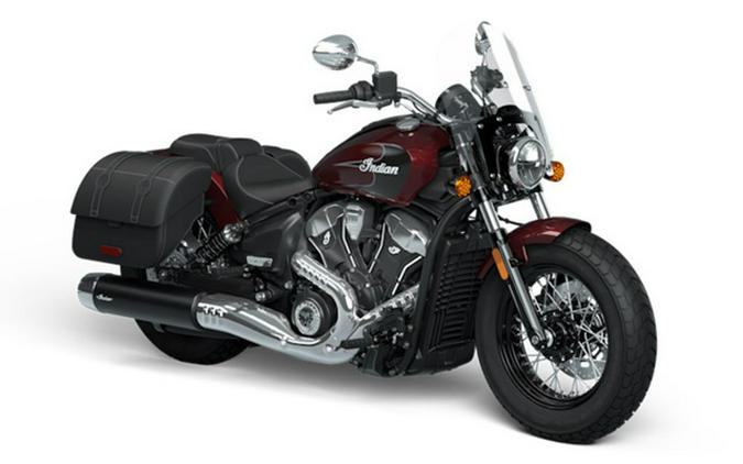 2025 Indian Super Scout Maroon Metallic With Graphics