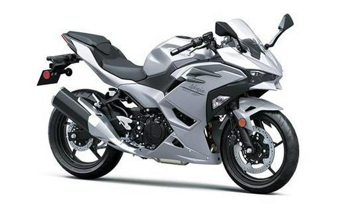 2024 Kawasaki Ninja 500 ABS Metallic Spark Black/Metallic Flat Raw Graystone