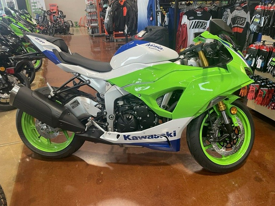 2024 Kawasaki Ninja ZX-6R 40th Anniversary Edition ABS