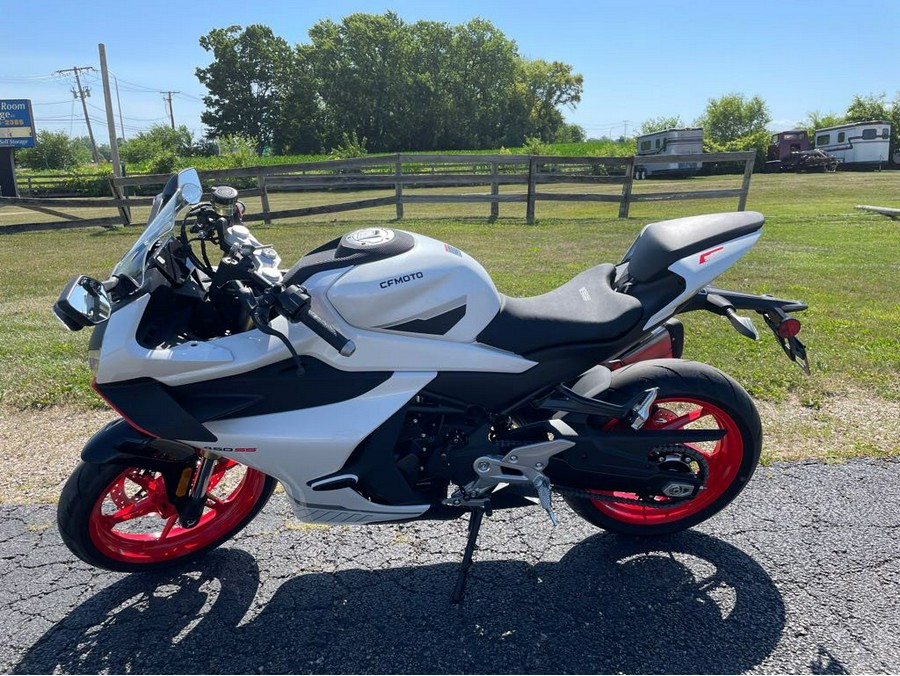 2025 CFMOTO 450SS - NEBULA WHITE