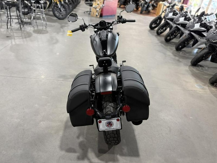 2025 Indian Motorcycle® Super Scout® Black Smoke with Graphics