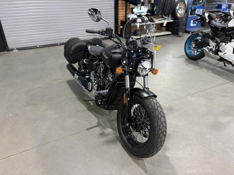 2025 Indian Motorcycle® Super Scout® Black Smoke with Graphics