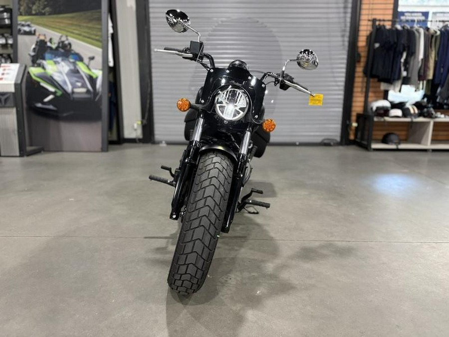 2025 Indian Motorcycle® Super Scout® Black Smoke with Graphics