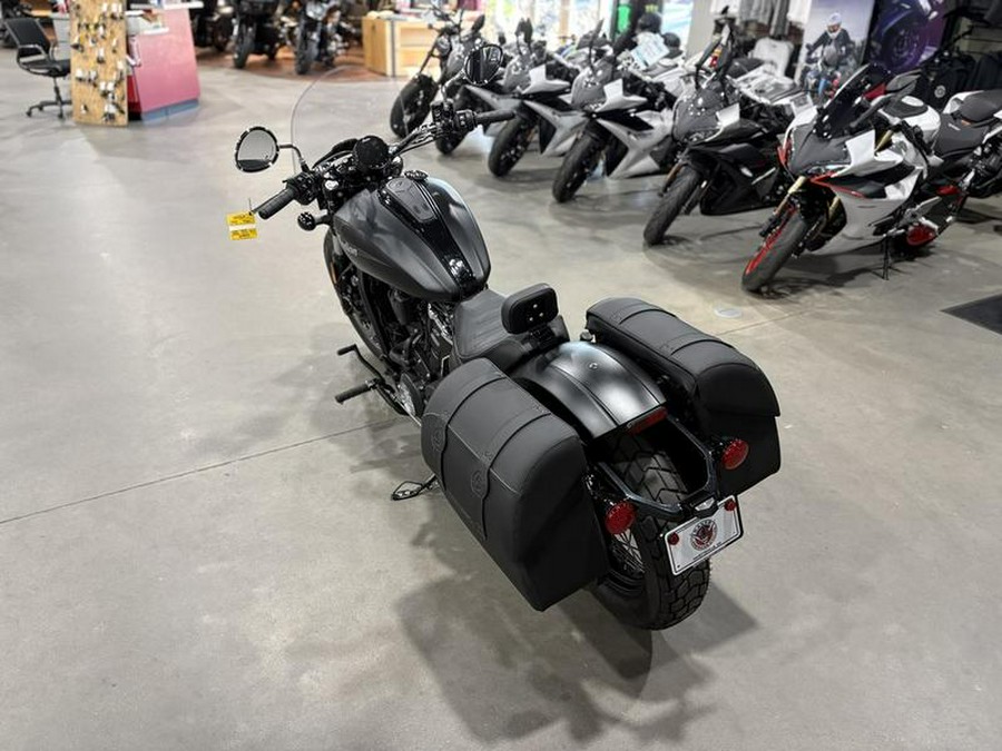 2025 Indian Motorcycle® Super Scout® Black Smoke with Graphics