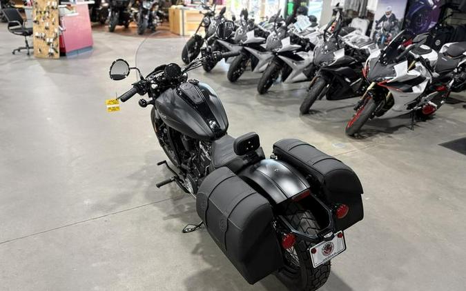 2025 Indian Motorcycle® Super Scout® Black Smoke with Graphics