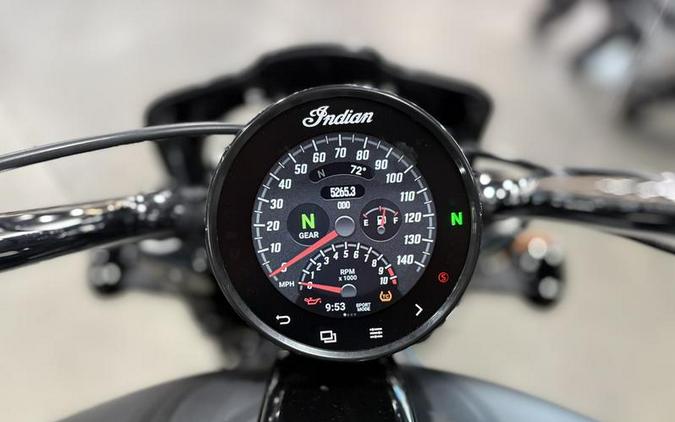 2025 Indian Motorcycle® Super Scout® Black Smoke with Graphics