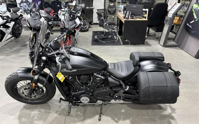 2025 Indian Motorcycle® Super Scout® Black Smoke with Graphics