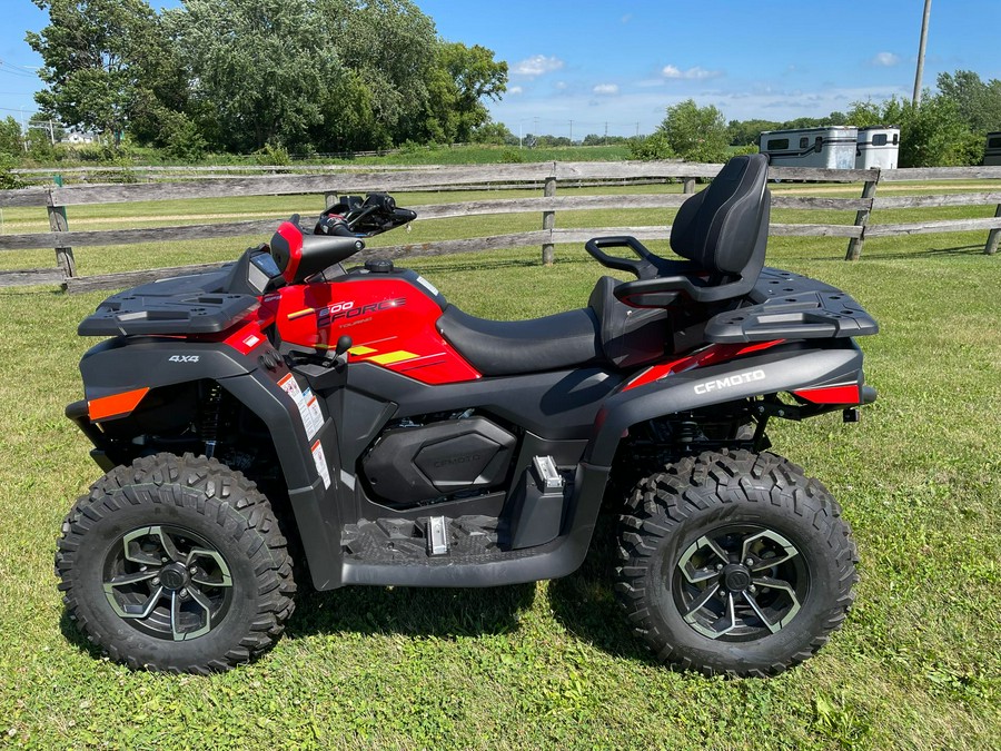 2024 CFMOTO CFORCE 600 TOURING - MAGMA RED