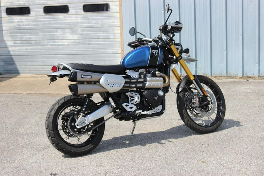 2019 Triumph Scrambler 1200 XE Cobalt Blue