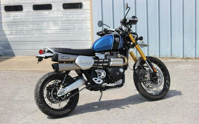 2019 Triumph Scrambler 1200 XE Cobalt Blue