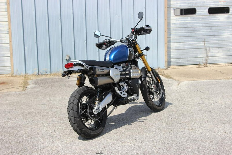 2019 Triumph Scrambler 1200 XE Cobalt Blue