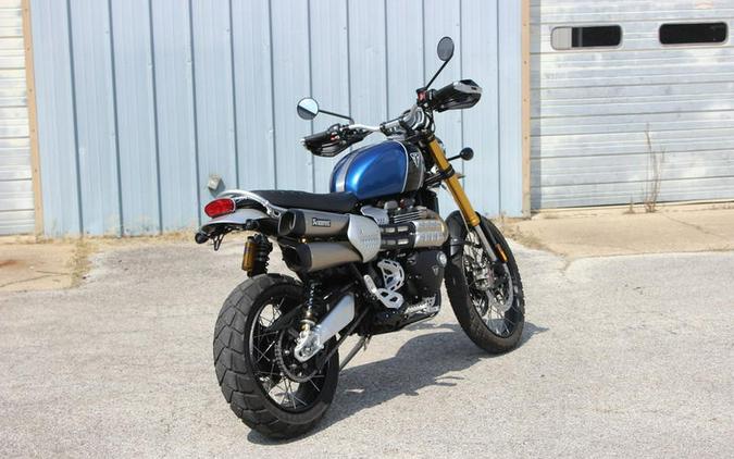 2019 Triumph Scrambler 1200 XE Cobalt Blue