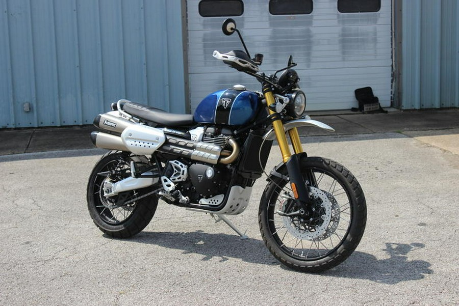 2019 Triumph Scrambler 1200 XE Cobalt Blue