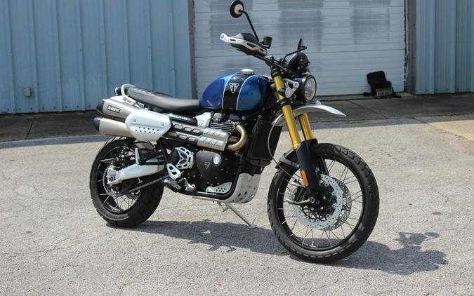 2019 Triumph Scrambler 1200 XE Cobalt Blue