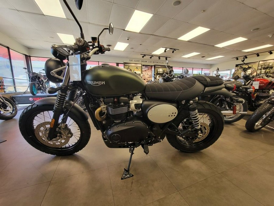 2024 Triumph Scrambler 900 Matte Khaki Green