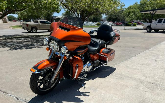 2019 Harley-Davidson® Ultra Limited Scorched Orange/Black Denim