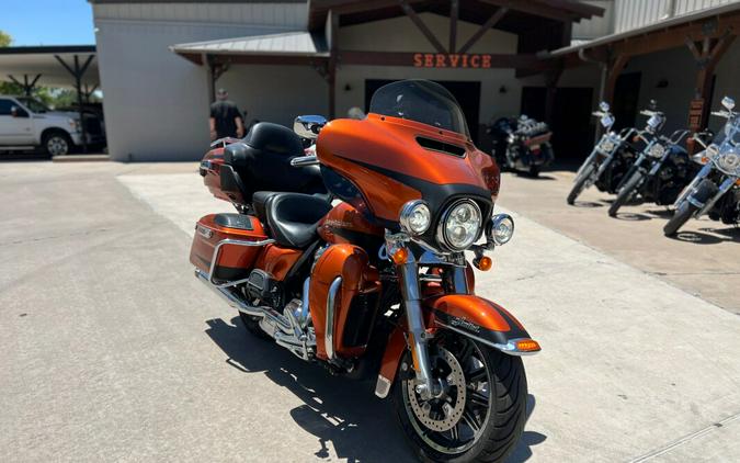 2019 Harley-Davidson® Ultra Limited Scorched Orange/Black Denim