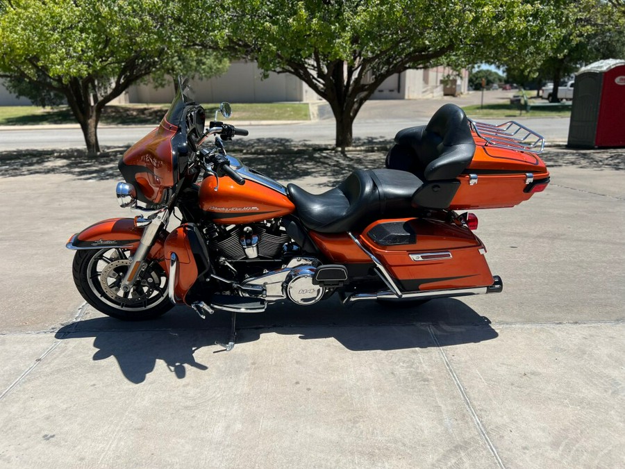 2019 Harley-Davidson® Ultra Limited Scorched Orange/Black Denim