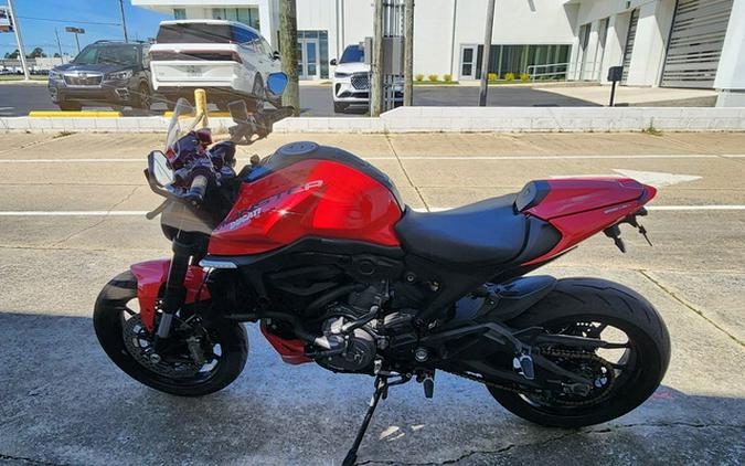 2022 Ducati Monster + Ducati Red