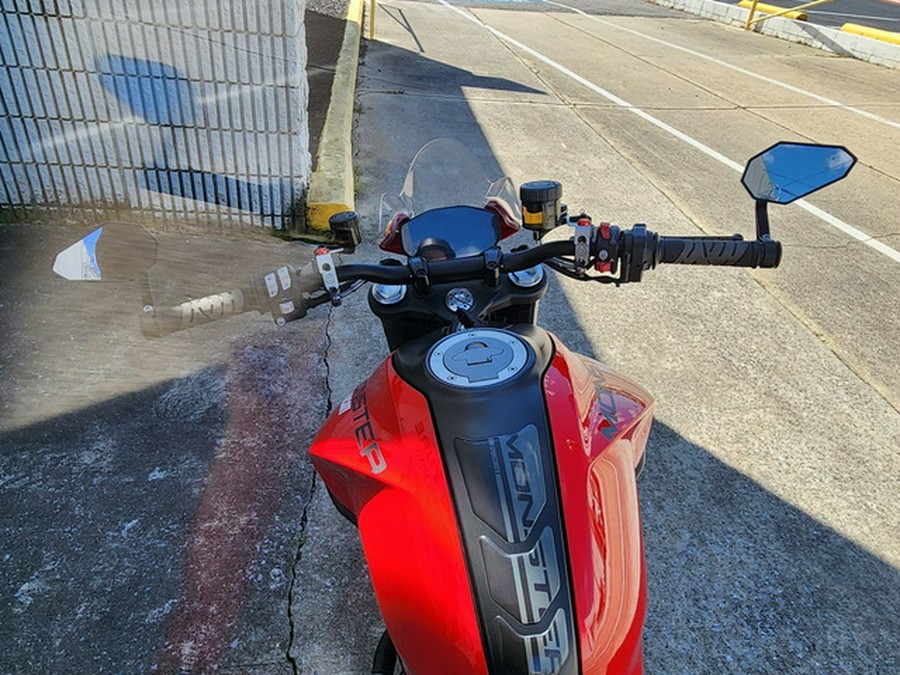 2022 Ducati Monster + Ducati Red