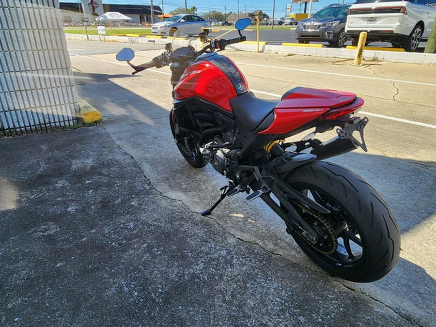 2022 Ducati Monster + Ducati Red