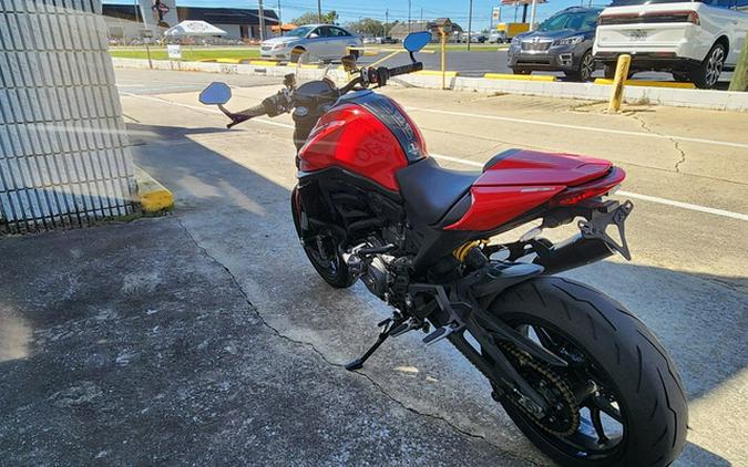 2022 Ducati Monster + Ducati Red