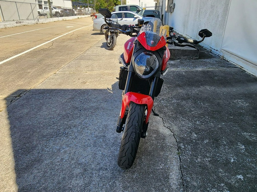 2022 Ducati Monster + Ducati Red