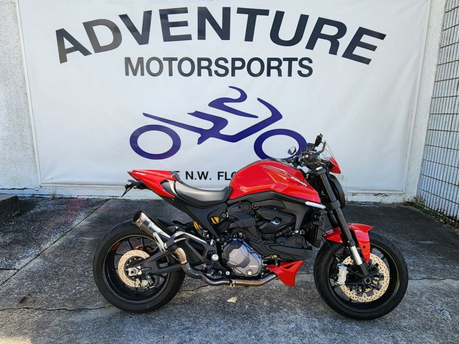2022 Ducati Monster + Ducati Red