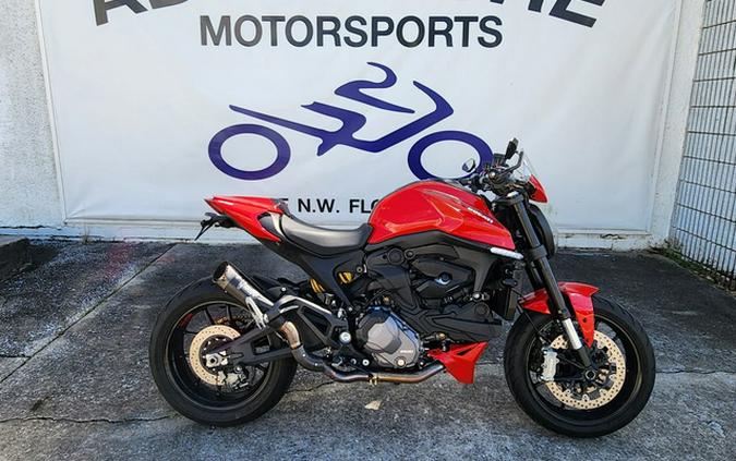 2022 Ducati Monster + Ducati Red