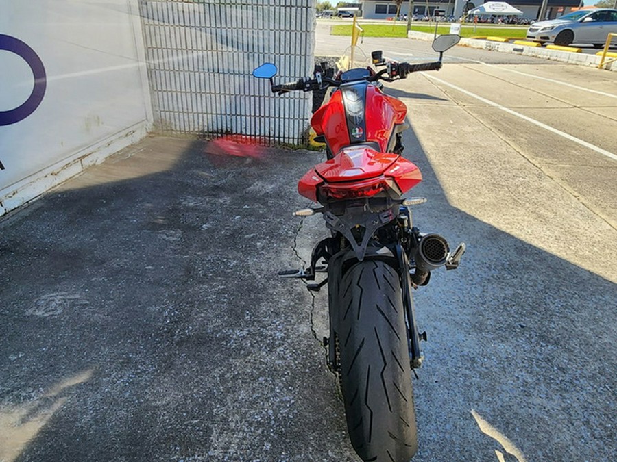 2022 Ducati Monster + Ducati Red