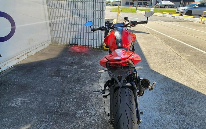 2022 Ducati Monster + Ducati Red