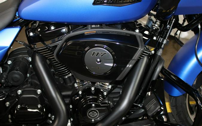 Harley-Davidson® Road Glide™ 2026 Aurora Blue Denim Black Trim