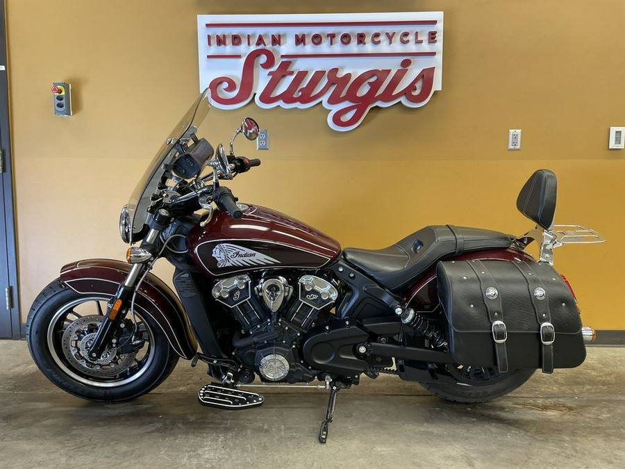 2021 Indian Motorcycle® Scout® ABS Maroon Metallic/Crimson Metallic