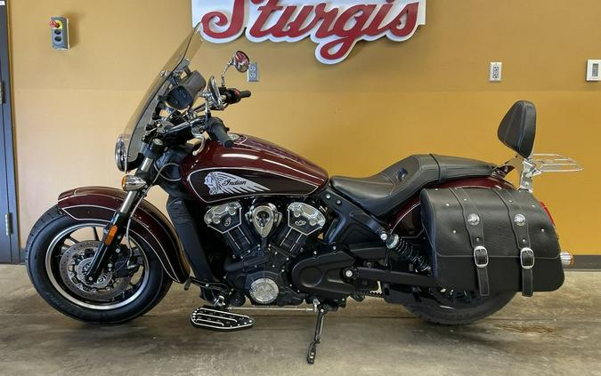 2021 Indian Motorcycle® Scout® ABS Maroon Metallic/Crimson Metallic