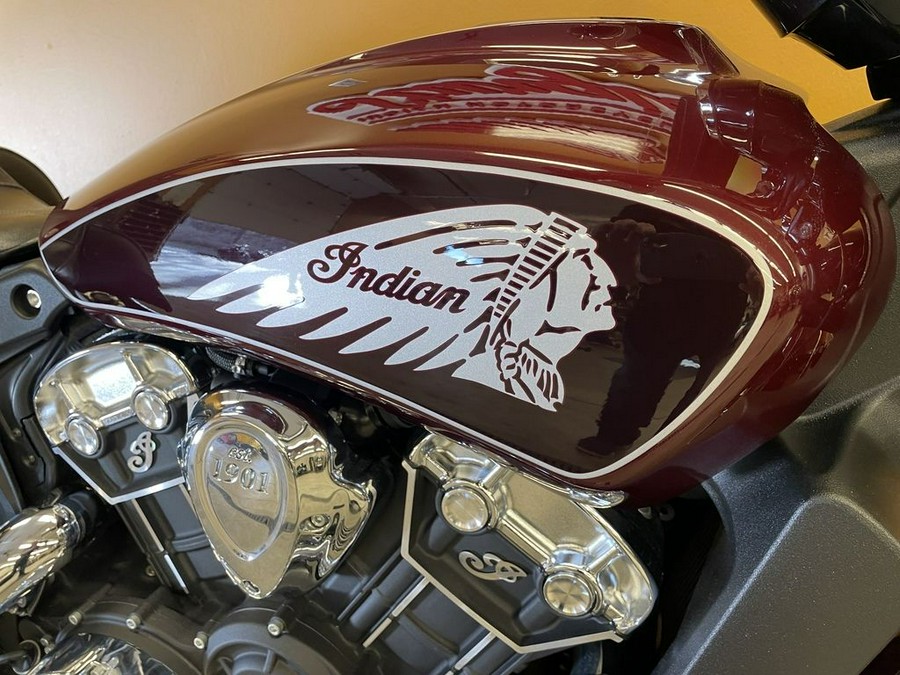 2021 Indian Motorcycle® Scout® ABS Maroon Metallic/Crimson Metallic