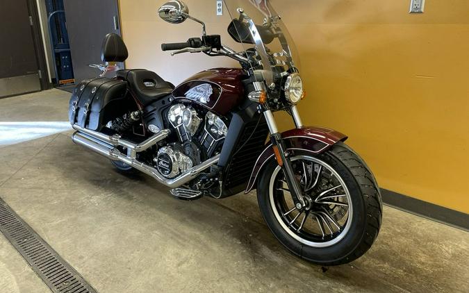 2021 Indian Motorcycle® Scout® ABS Maroon Metallic/Crimson Metallic