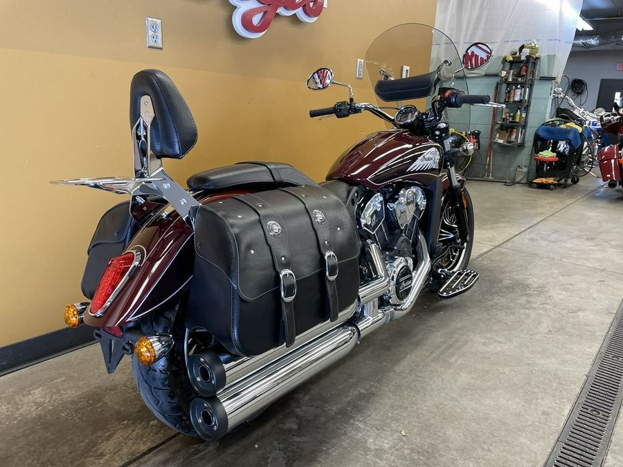 2021 Indian Motorcycle® Scout® ABS Maroon Metallic/Crimson Metallic