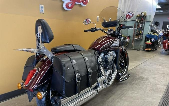 2021 Indian Motorcycle® Scout® ABS Maroon Metallic/Crimson Metallic