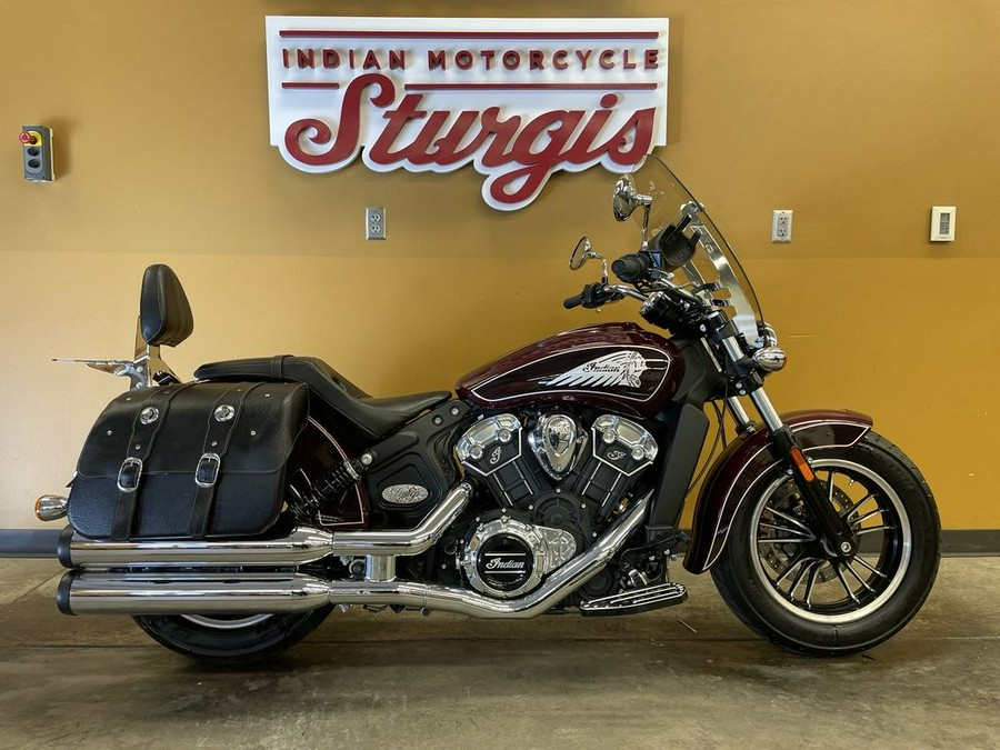 2021 Indian Motorcycle® Scout® ABS Maroon Metallic/Crimson Metallic