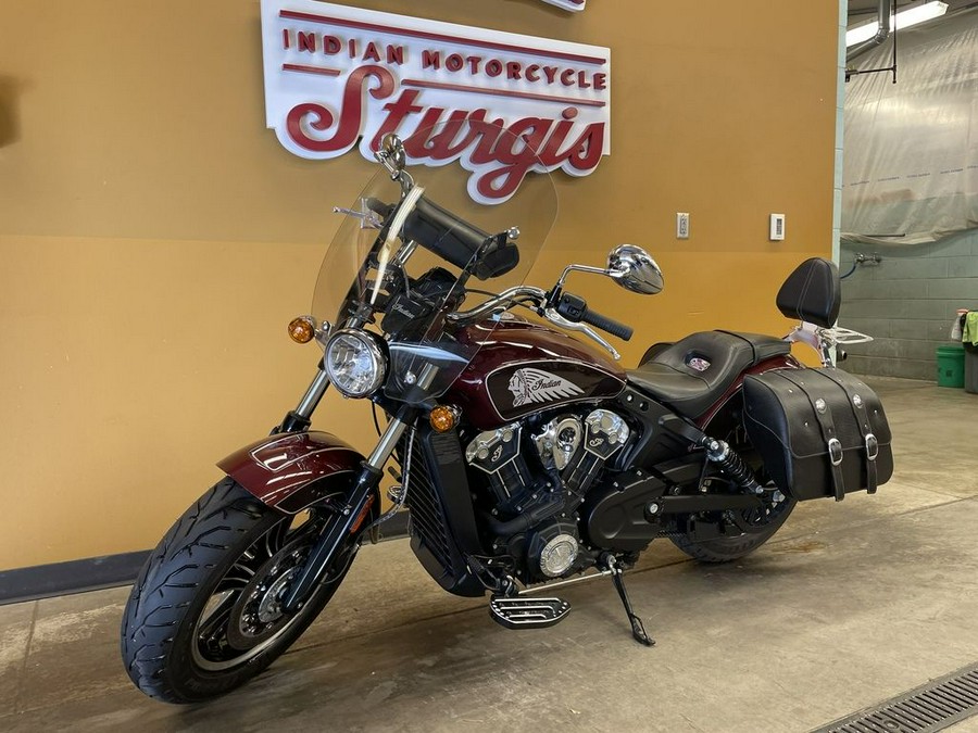 2021 Indian Motorcycle® Scout® ABS Maroon Metallic/Crimson Metallic