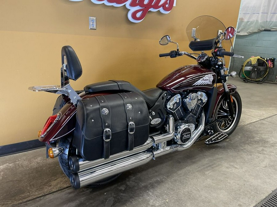 2021 Indian Motorcycle® Scout® ABS Maroon Metallic/Crimson Metallic