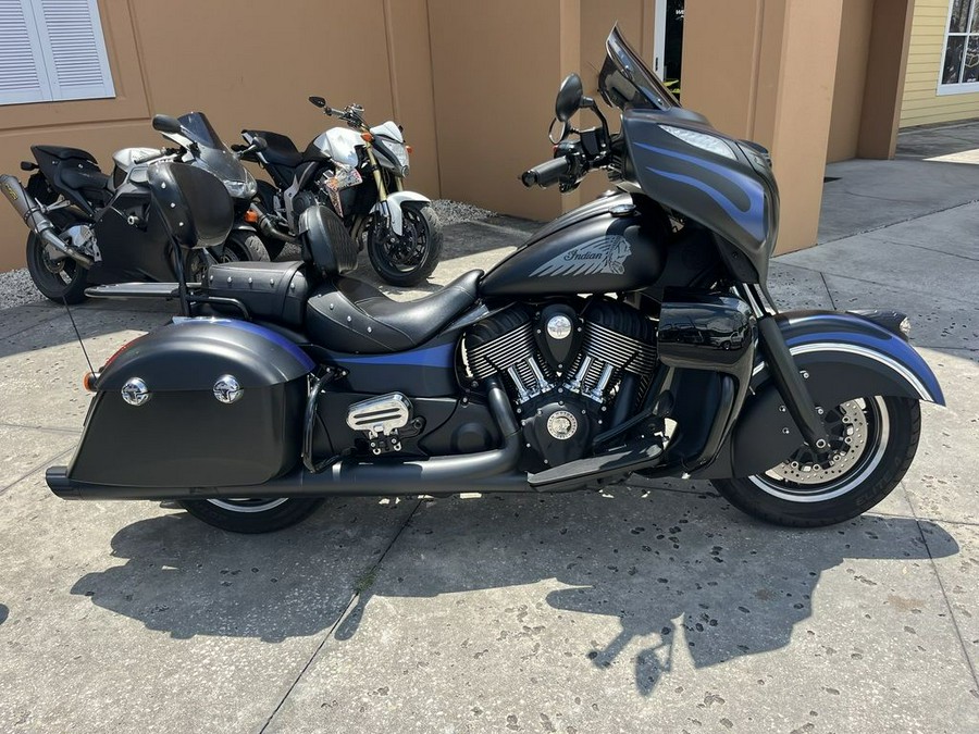 2016 Indian Motorcycle® Chieftain Dark Horse® Thunder Black Smoke