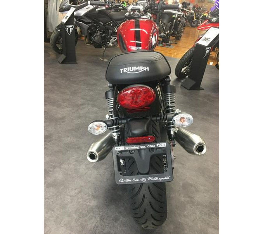 2023 Triumph Speed Twin 900 Chrome Edition Red Hopper