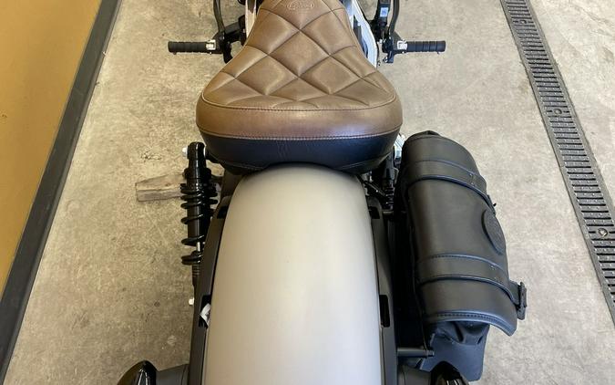 2022 Indian Motorcycle® Scout® Bobber Twenty ABS Silver Quartz Smoke