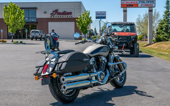 2022 Indian Motorcycle® Scout® ABS Silver Quartz Metallic/Black