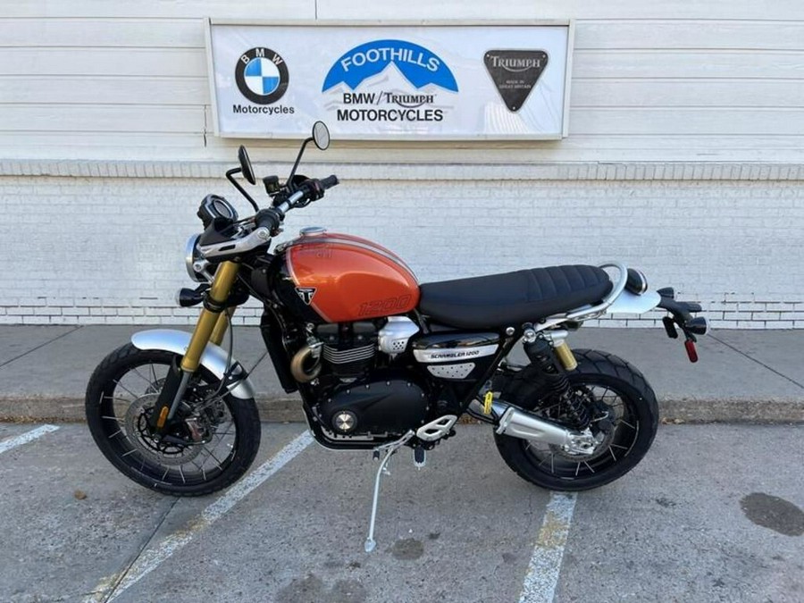 2025 Triumph Scrambler 400 X