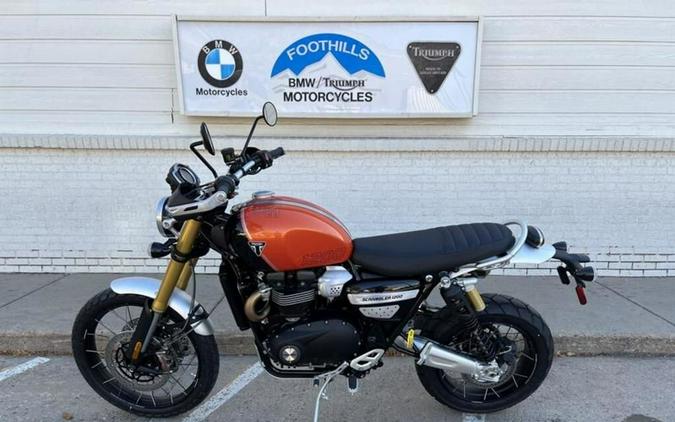 2025 Triumph Scrambler 400 X