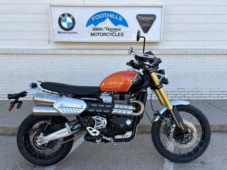 2025 Triumph Scrambler 400 X